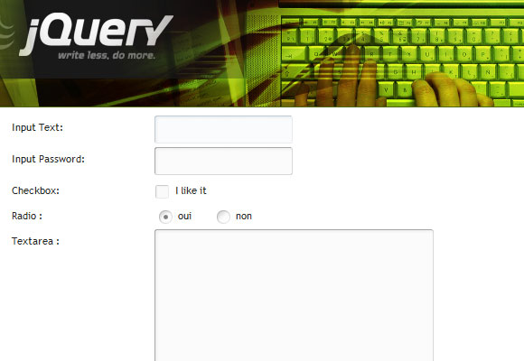 jQuery jqTransform
