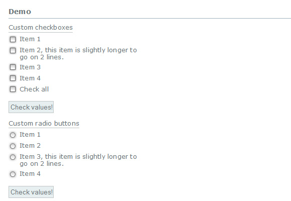 prettyCheckboxes, A Solution to Checkboxes