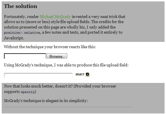 Style An Input Type File