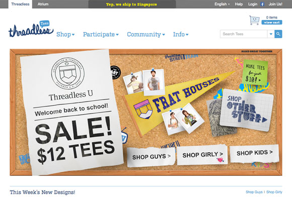 Threadless