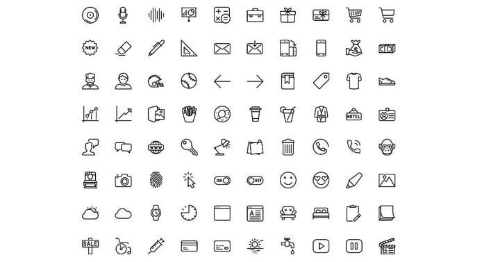 Download 29 Free Stunning Web Icons Sets To Enhance Your Web Design PSD Mockup Templates