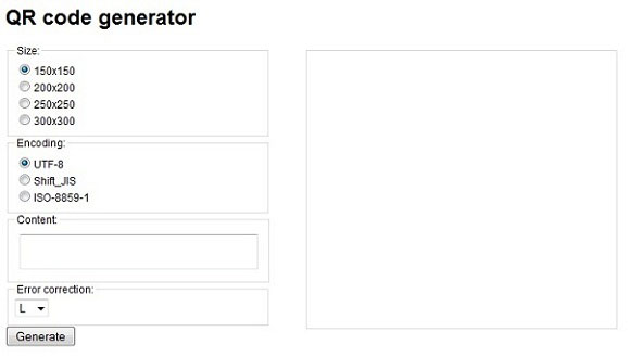 Build Your Own QR Code Generator with Google Chart API